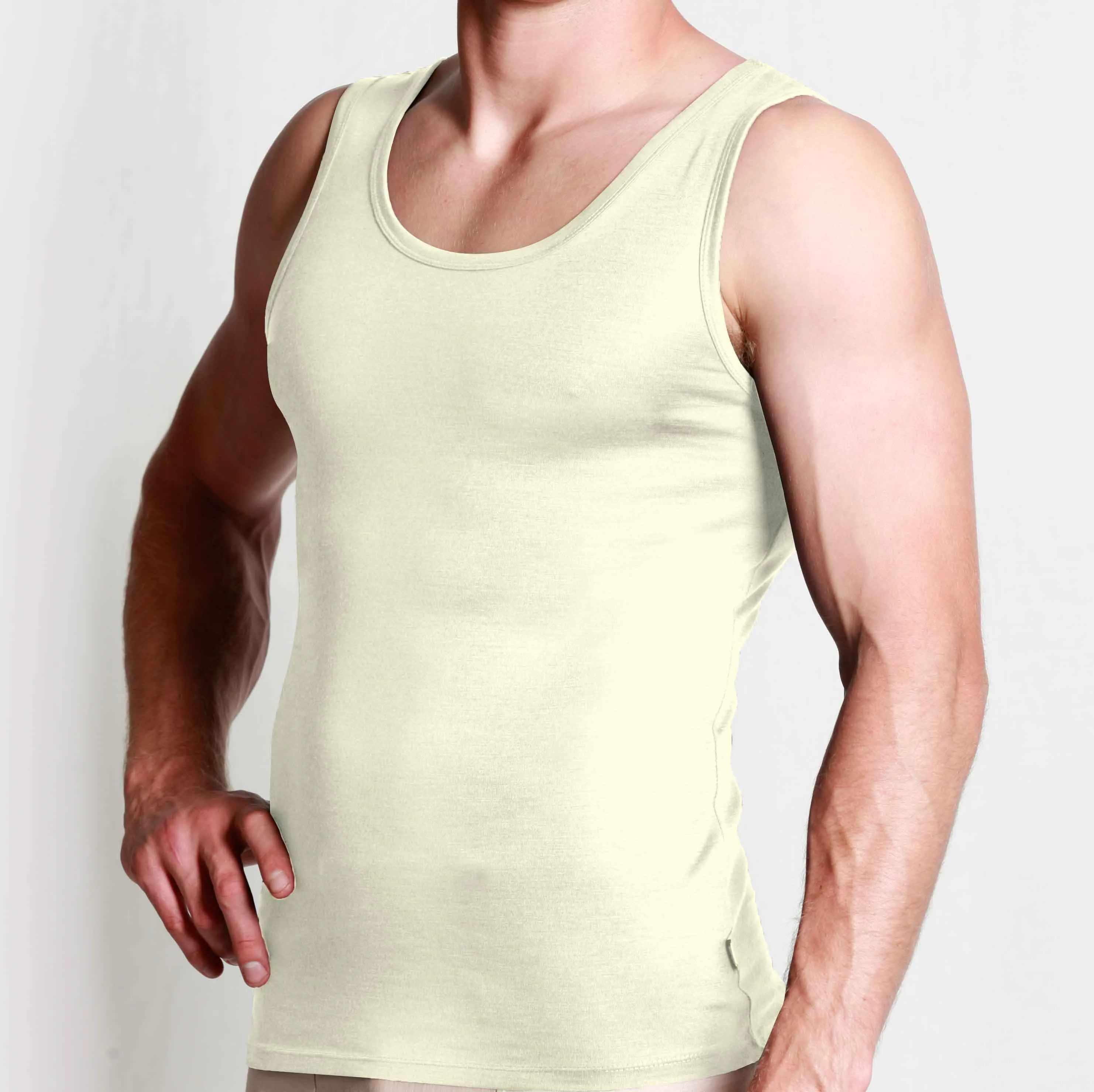 #806x3 Mens Merino Singlet 3 Pack