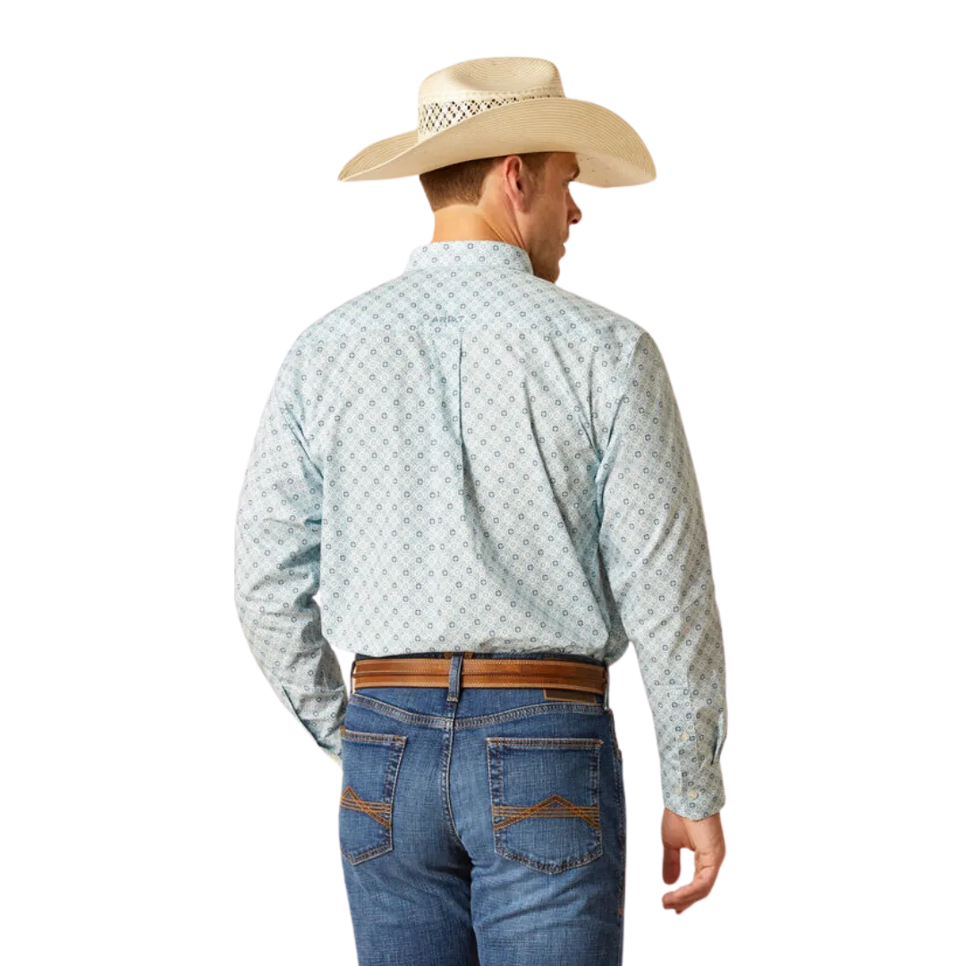 Ariat Men's Eamon Classic Fit Blue Heaven Shirt