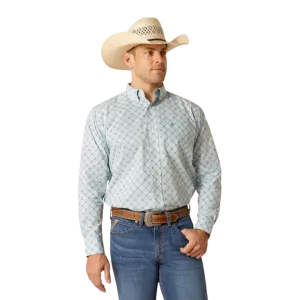 Ariat Men's Eamon Classic Fit Blue Heaven Shirt