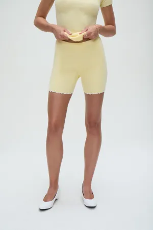 Ariel Knit Shorts - Vanilla Sugar