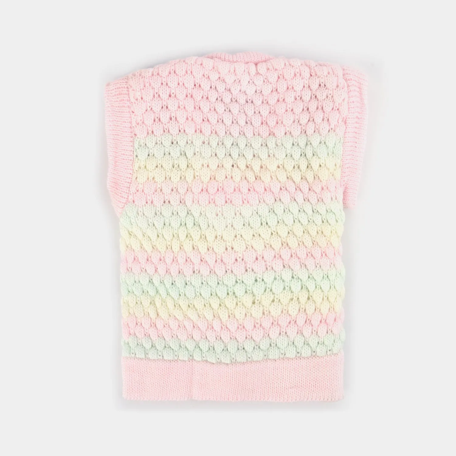 Baby Woolen Inner Wear Sweater-Pink 9M 