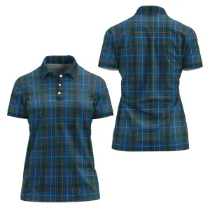 Bain Tartan Polo Shirt For Women
