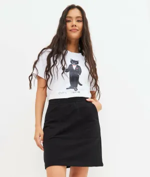 Black Women's skirt MINI