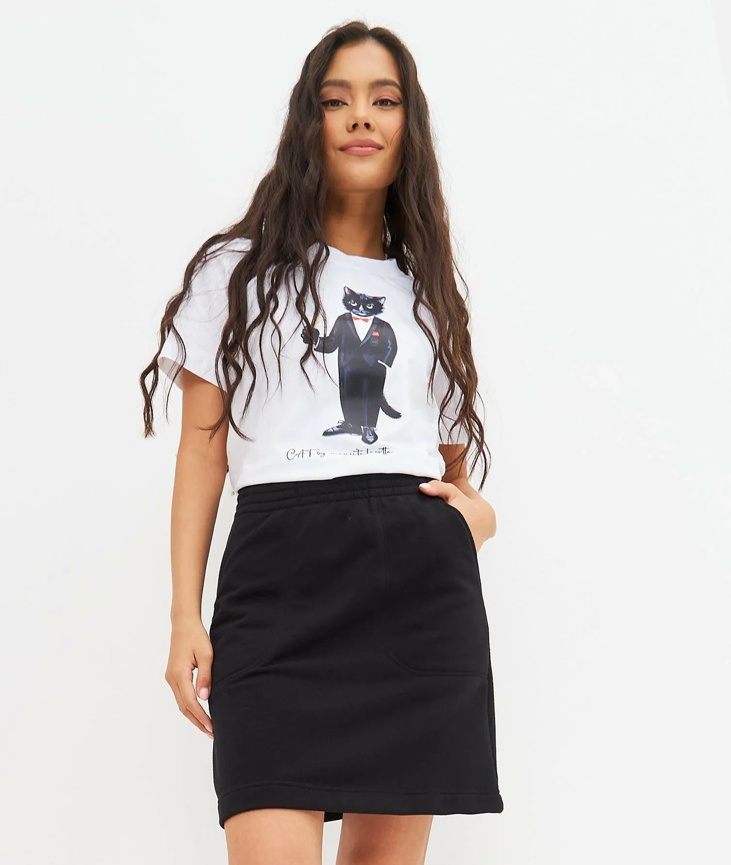 Black Women's skirt MINI