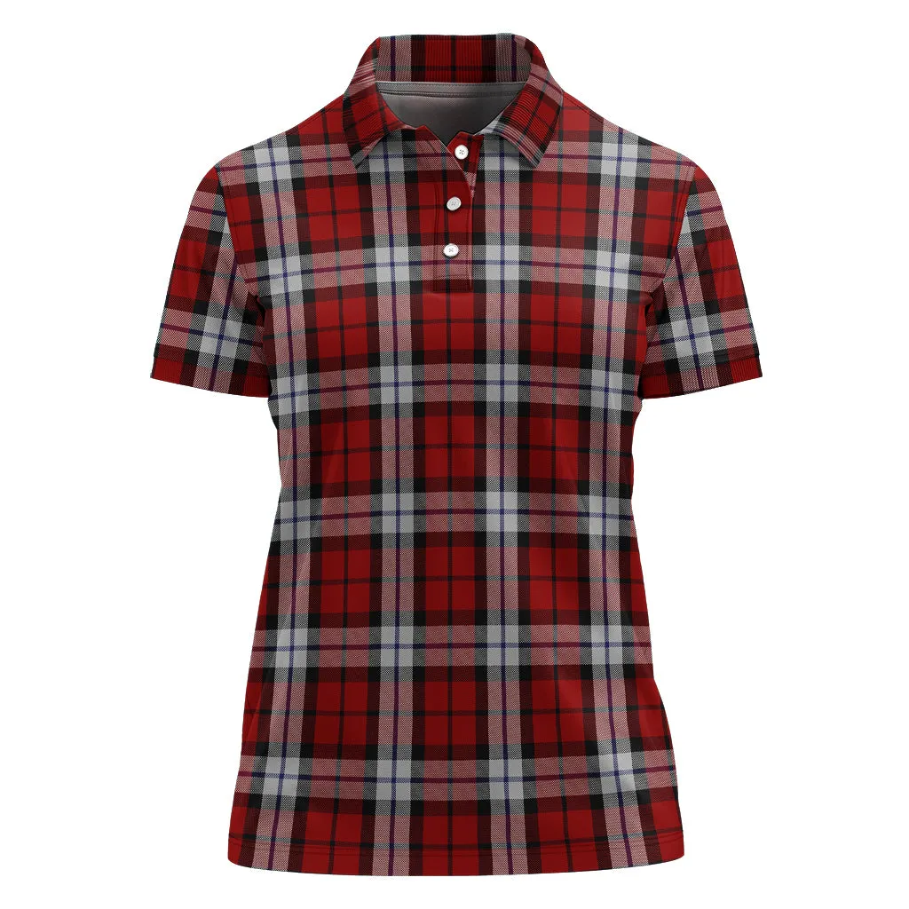 Brodie Dress Tartan Polo Shirt For Women