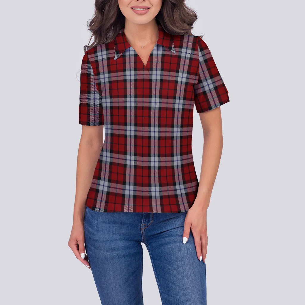 Brodie Dress Tartan Polo Shirt For Women
