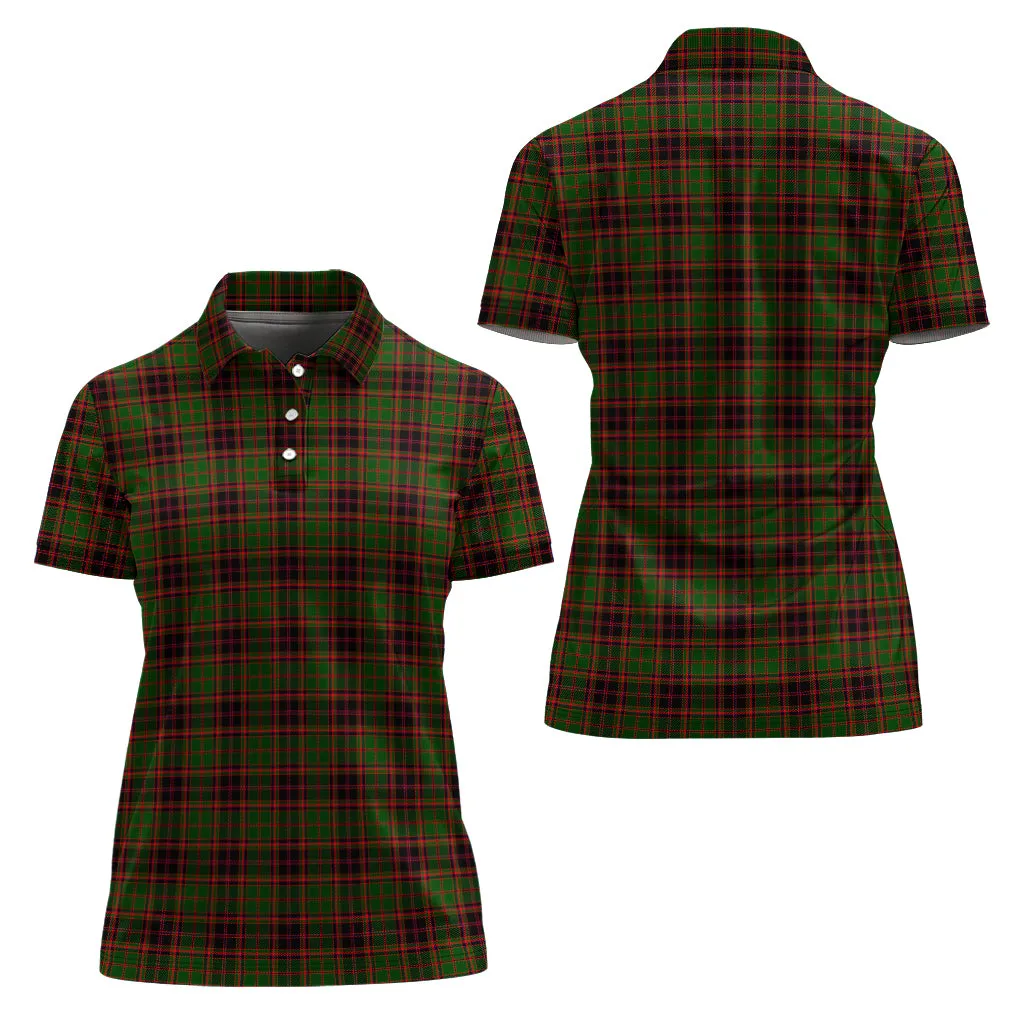 Buchan Tartan Polo Shirt For Women
