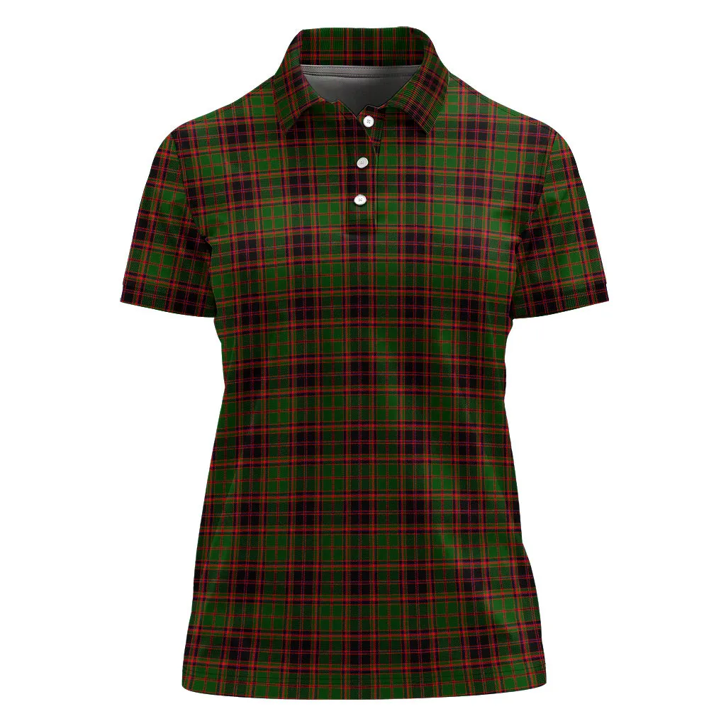 Buchan Tartan Polo Shirt For Women