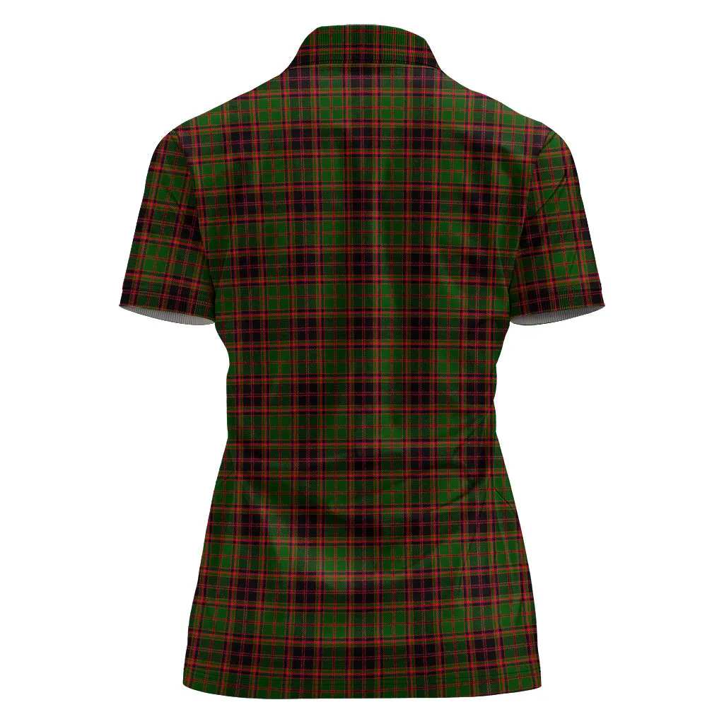 Buchan Tartan Polo Shirt For Women