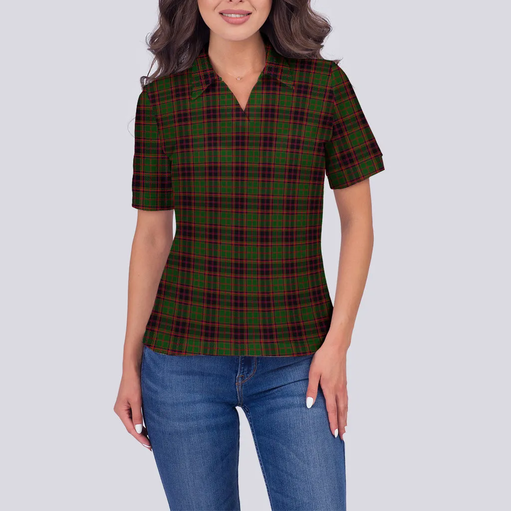 Buchan Tartan Polo Shirt For Women