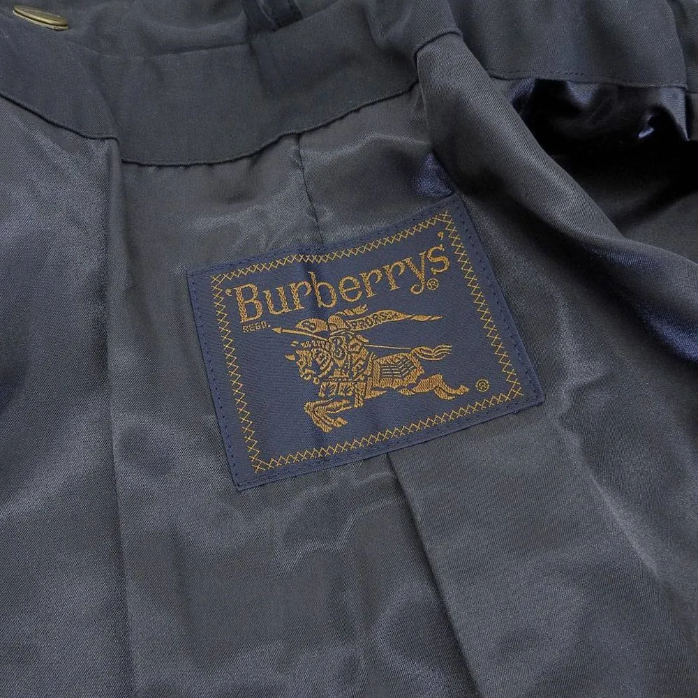 Burberry Black Hooded Coat 7AR Women