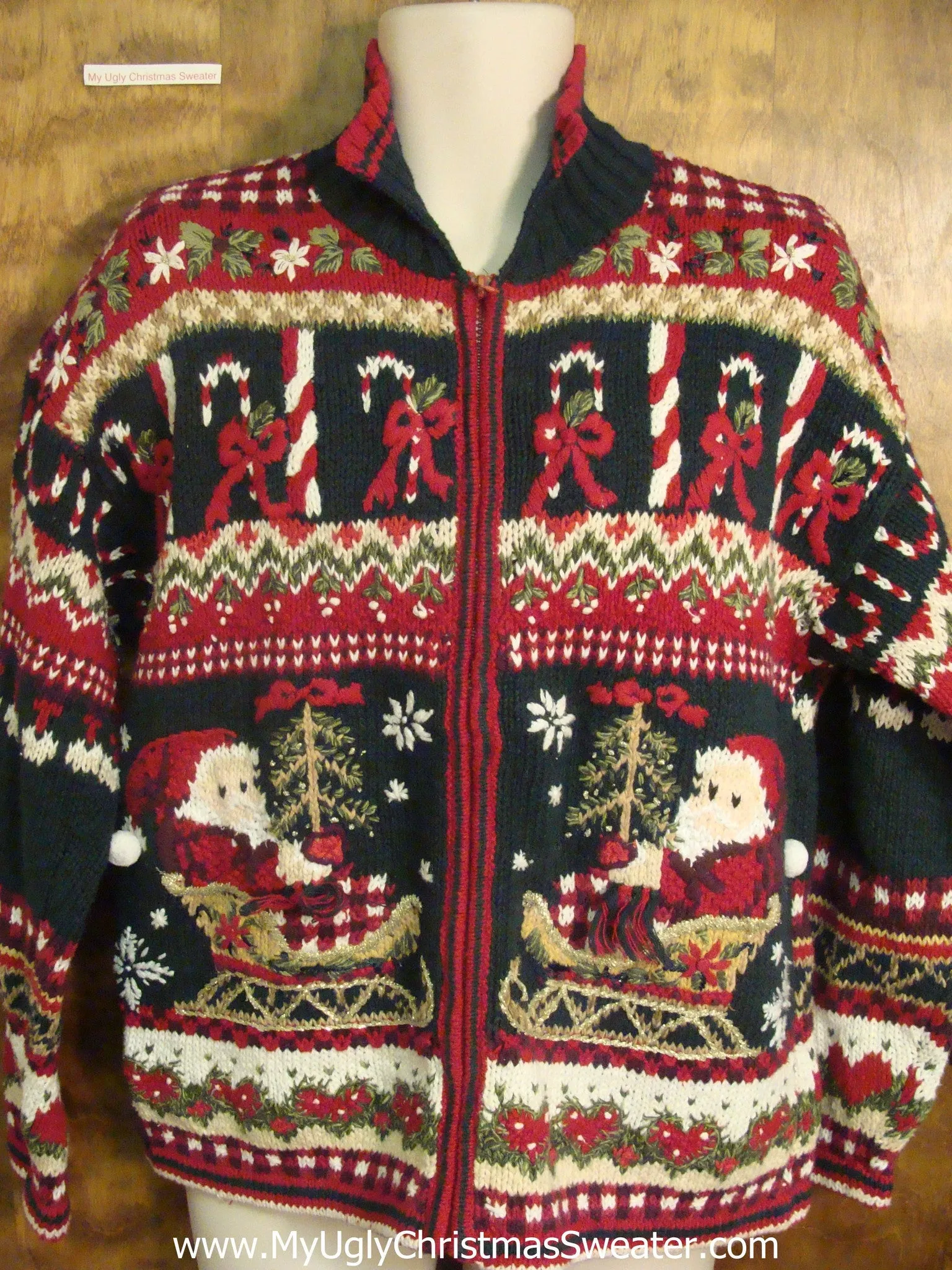 Crazy Holiday Design Ugly Sweater for Xmas