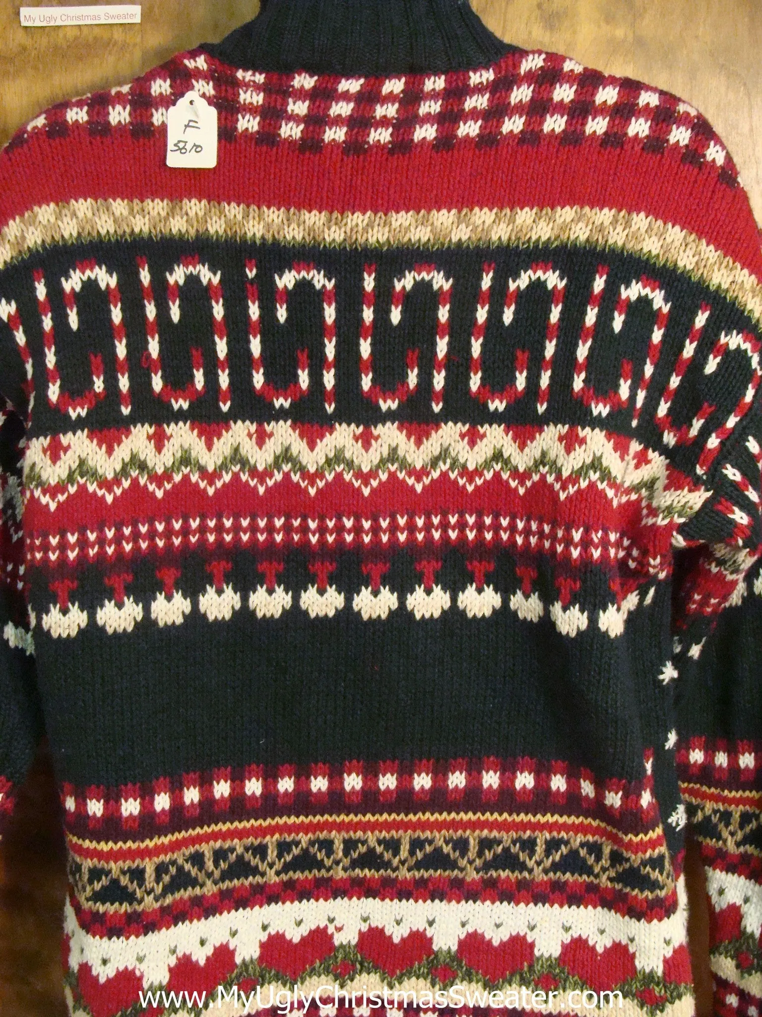Crazy Holiday Design Ugly Sweater for Xmas