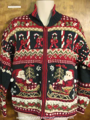 Crazy Holiday Design Ugly Sweater for Xmas