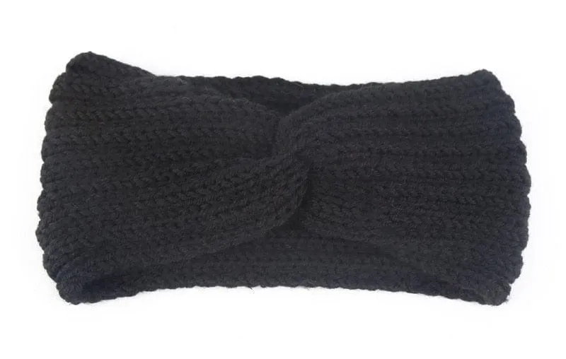 Ear Knitted Knot Headband