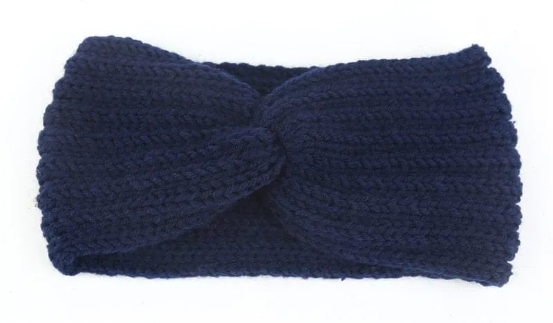 Ear Knitted Knot Headband