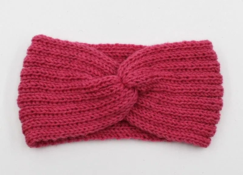 Ear Knitted Knot Headband