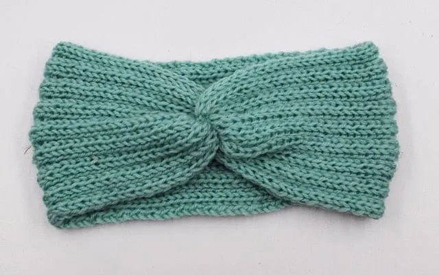 Ear Knitted Knot Headband