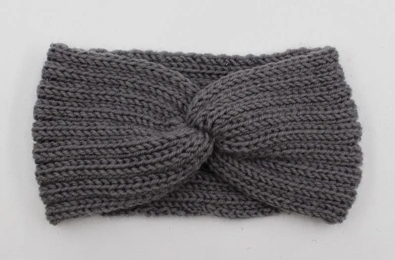 Ear Knitted Knot Headband