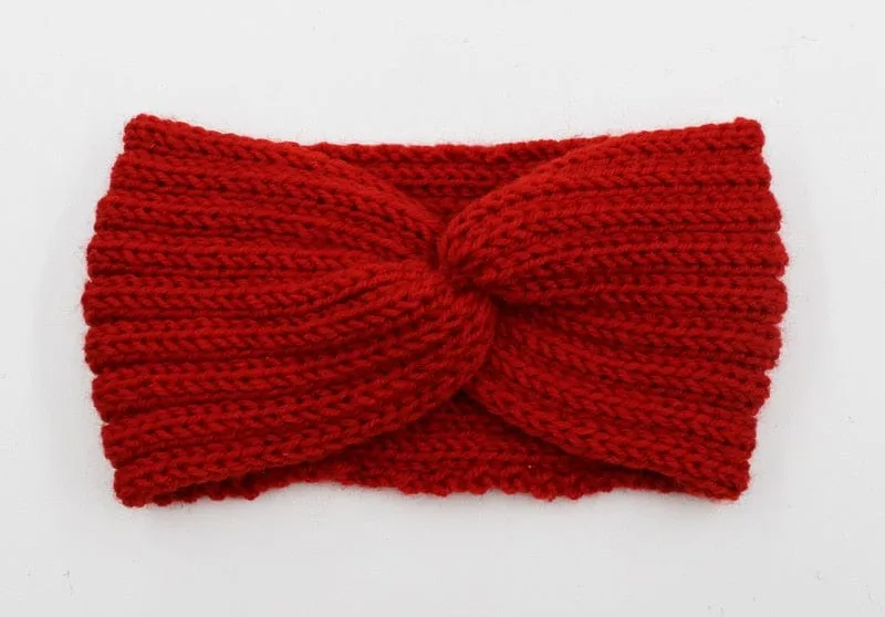 Ear Knitted Knot Headband
