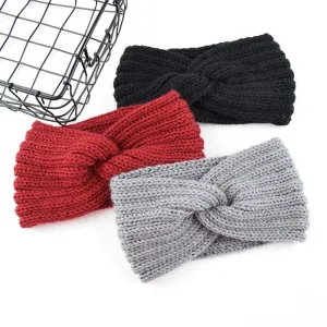 Ear Knitted Knot Headband