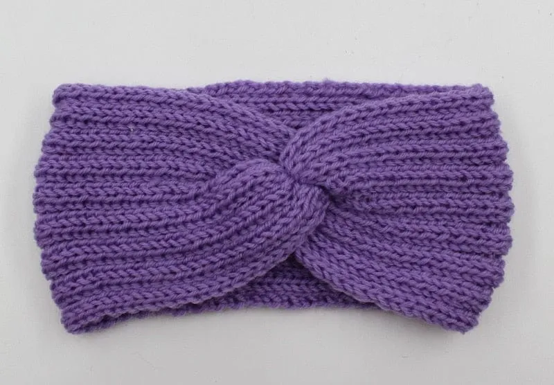 Ear Knitted Knot Headband