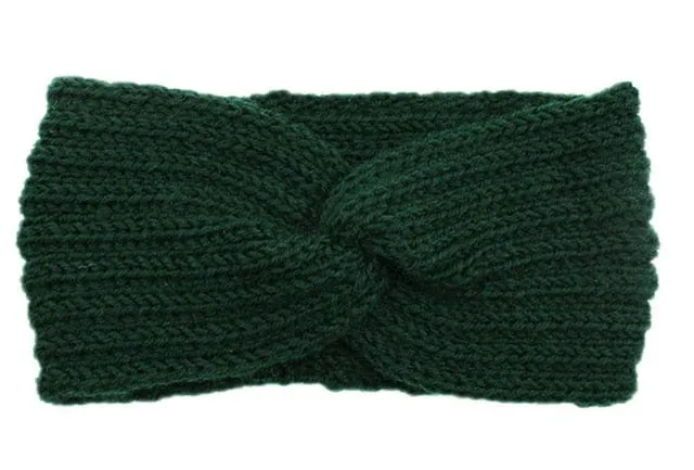 Ear Knitted Knot Headband