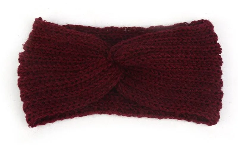 Ear Knitted Knot Headband