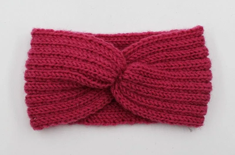 Ear Knitted Knot Headband