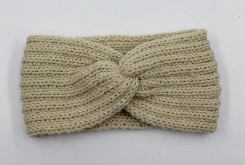 Ear Knitted Knot Headband