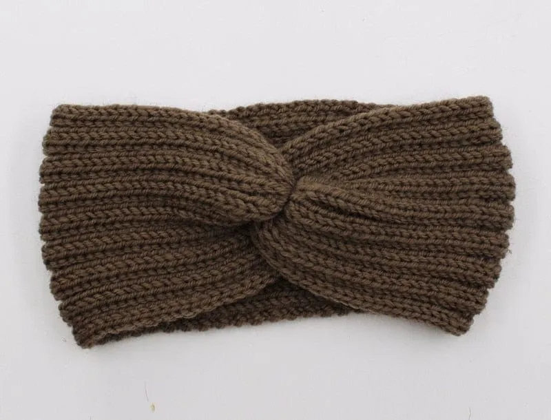 Ear Knitted Knot Headband