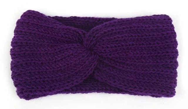 Ear Knitted Knot Headband
