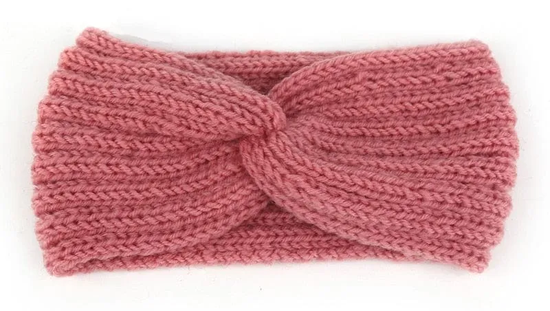 Ear Knitted Knot Headband