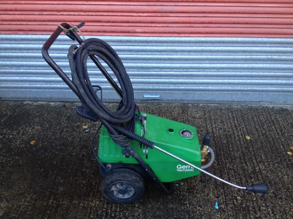 GERNI G150 Turbo and G175 Turbo Series Electrical Cold Water Pressure Washer OBSOLETE