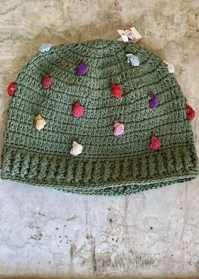 Handwoven Cap | Green