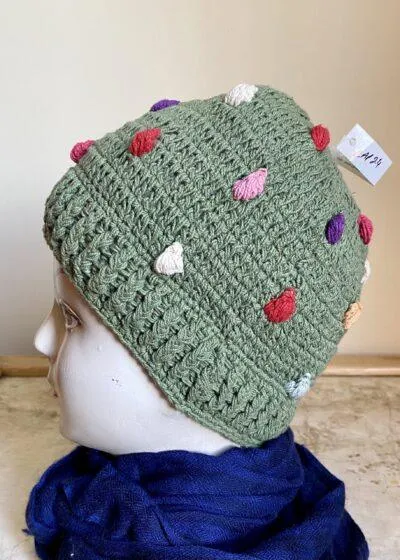 Handwoven Cap | Green