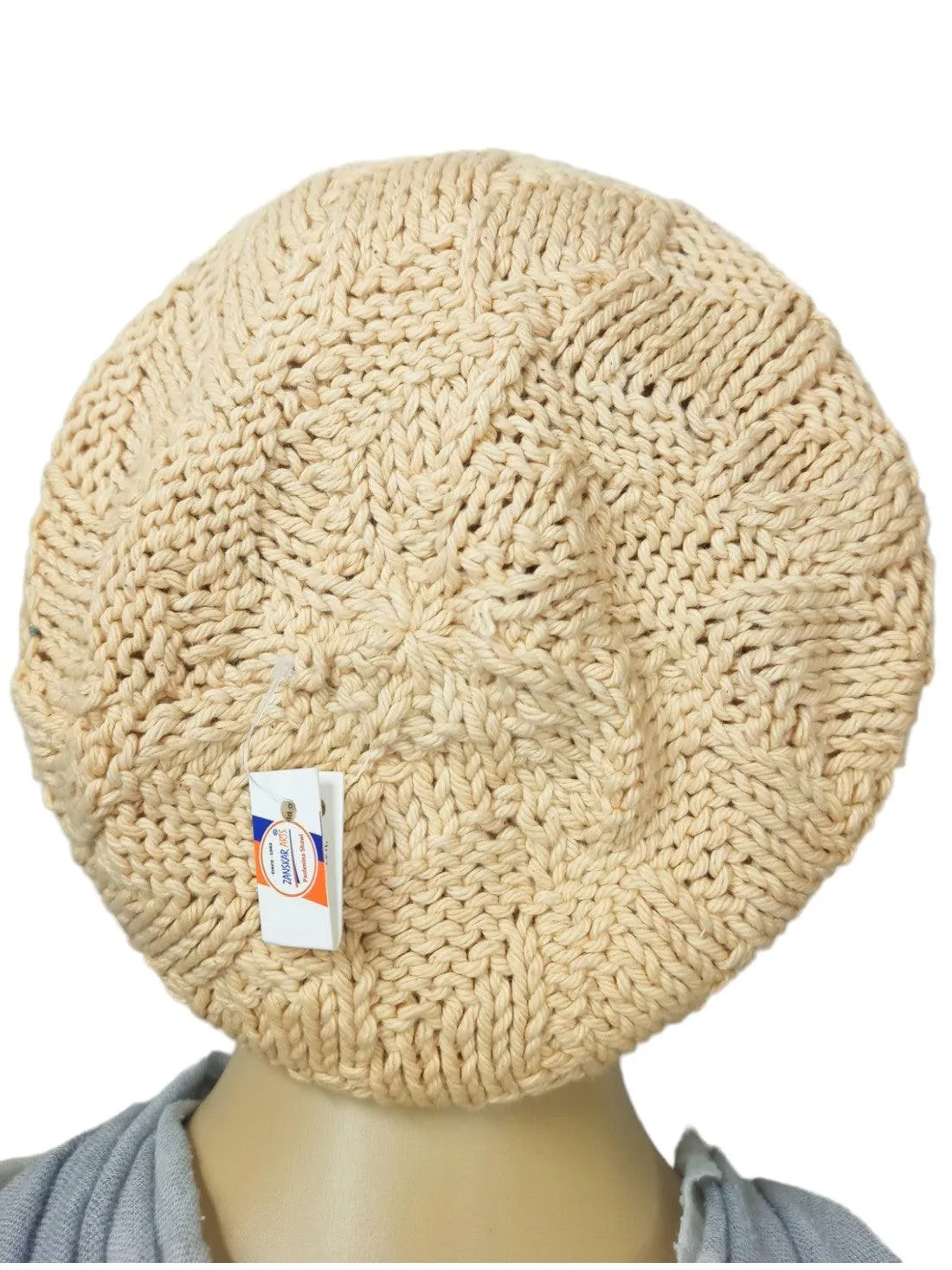 Handwoven Cap _ Wheat