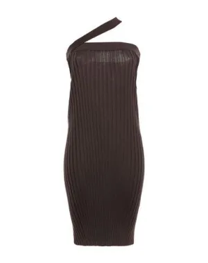 Helmut Lang Women Knee-length dress Cocoa S INT