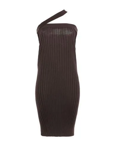 Helmut Lang Women Knee-length dress Cocoa S INT