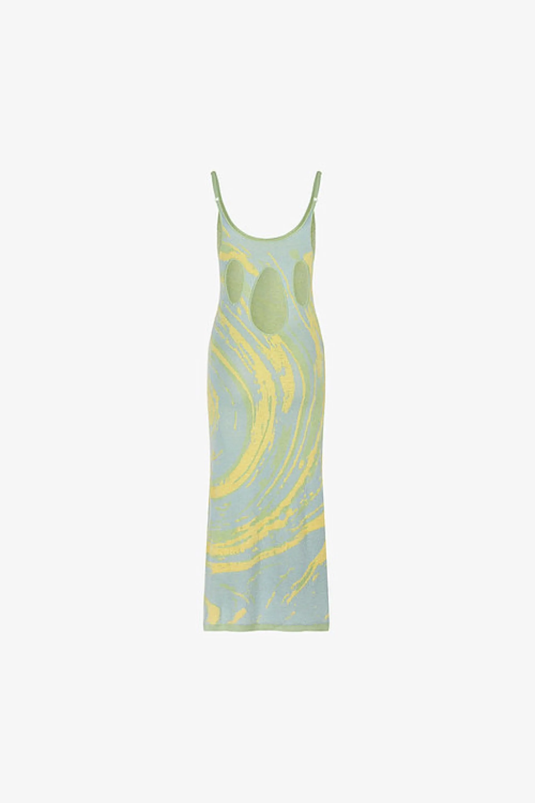 Hockney Dress - Cucumber Cypress