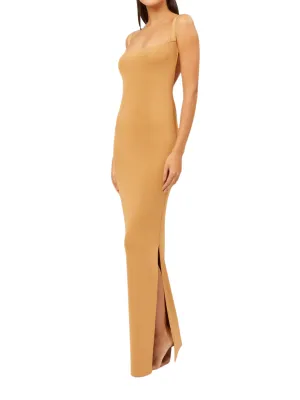 La Galpa Moruga Ward Dress Beige Golden