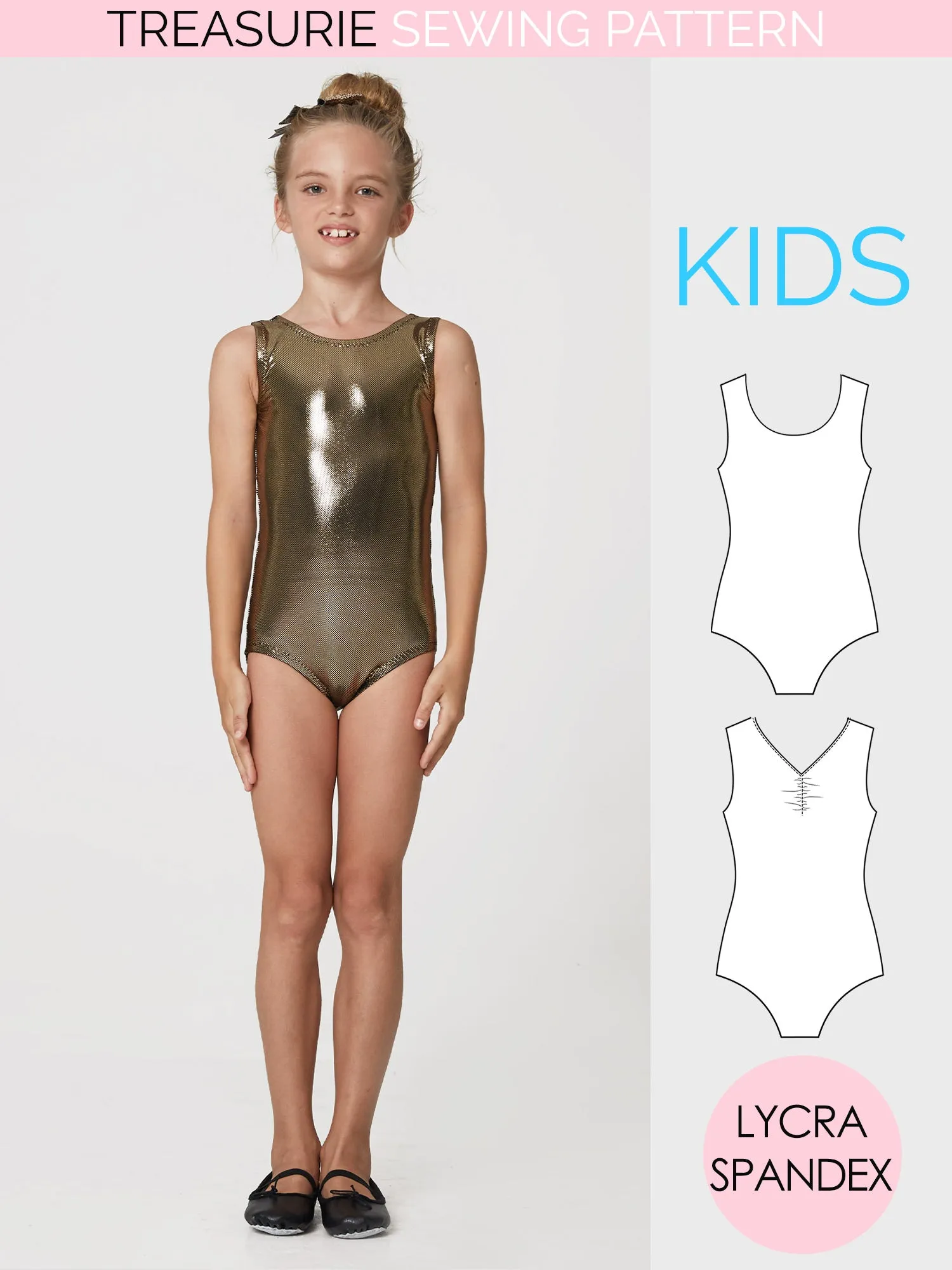 Leotard Patterns, Swimsuit - Girls LEO #1 (L501)