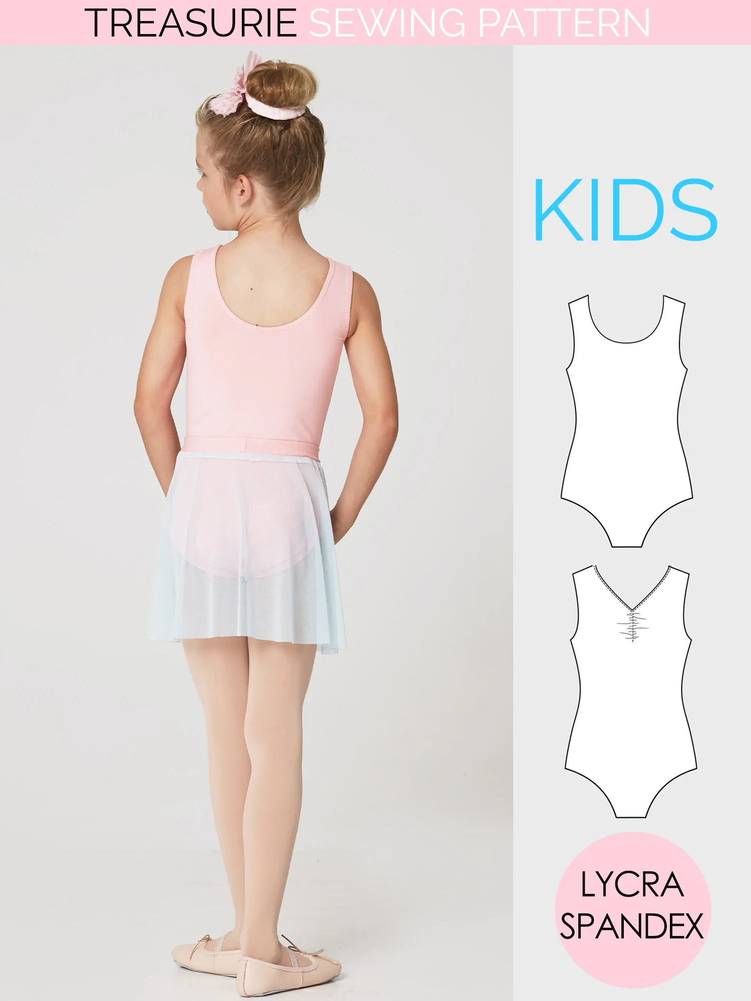 Leotard Patterns, Swimsuit - Girls LEO #1 (L501)