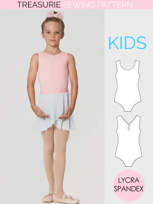 Leotard Patterns, Swimsuit - Girls LEO #1 (L501)