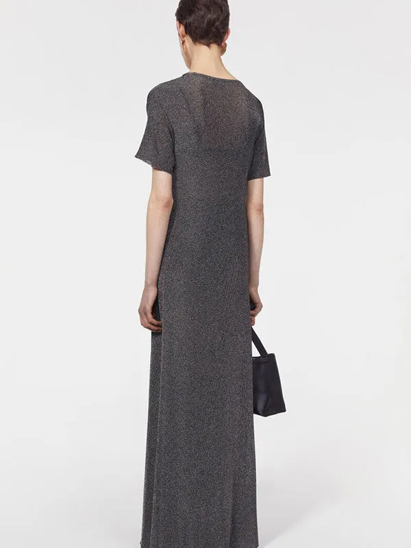 Marlin sparkle knitted dress