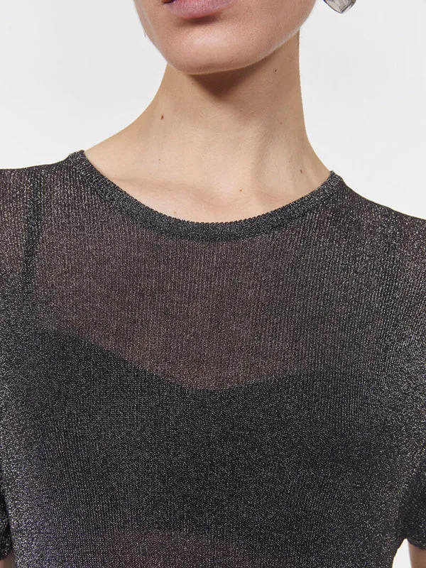 Marlin sparkle knitted dress