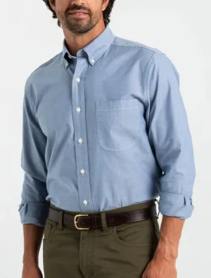 Men's LS Cotton Oxford Morris Solid Shirt