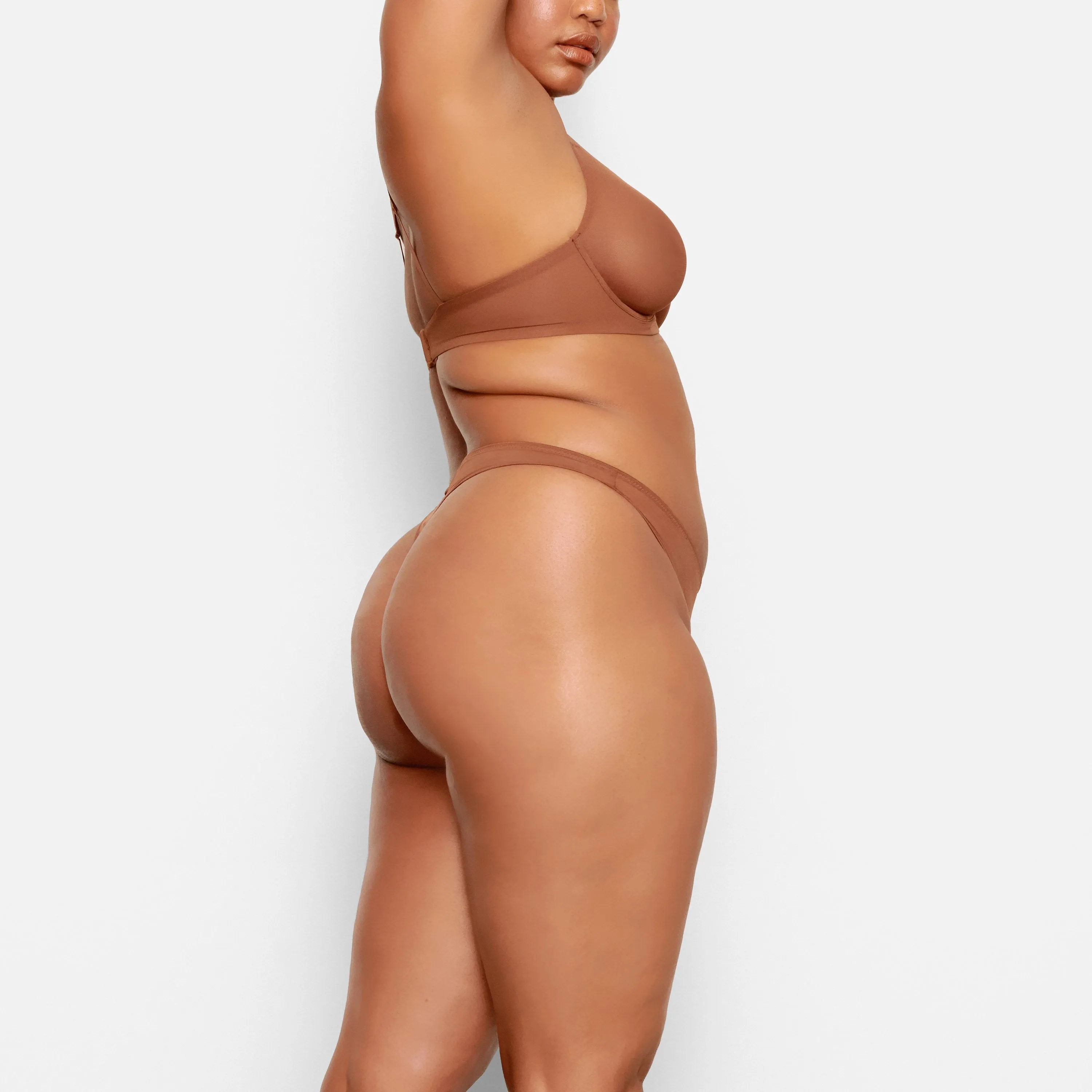 MESH BUILT UP THONG | JASPER