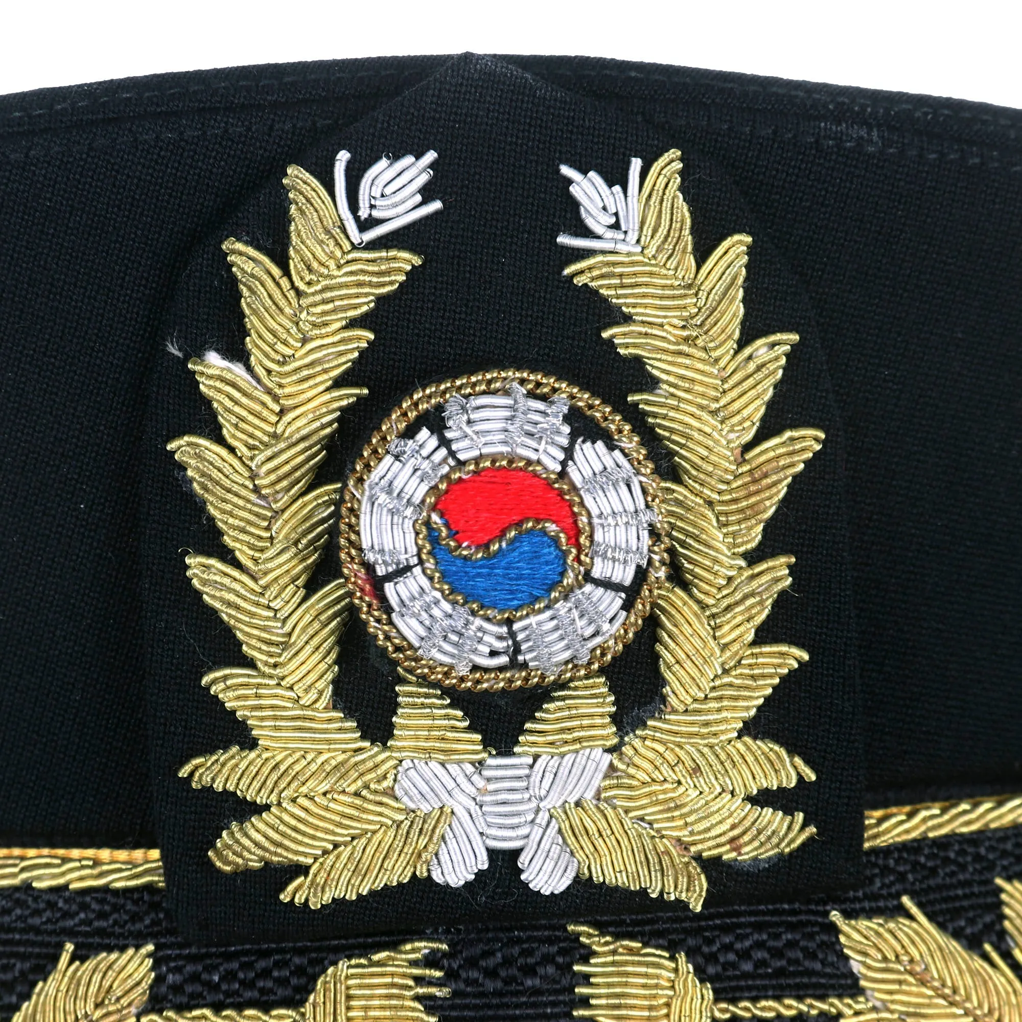 Original Cold War Republic of Korea Army General Uniform Coat With Visor Cap - Jiang South Korean