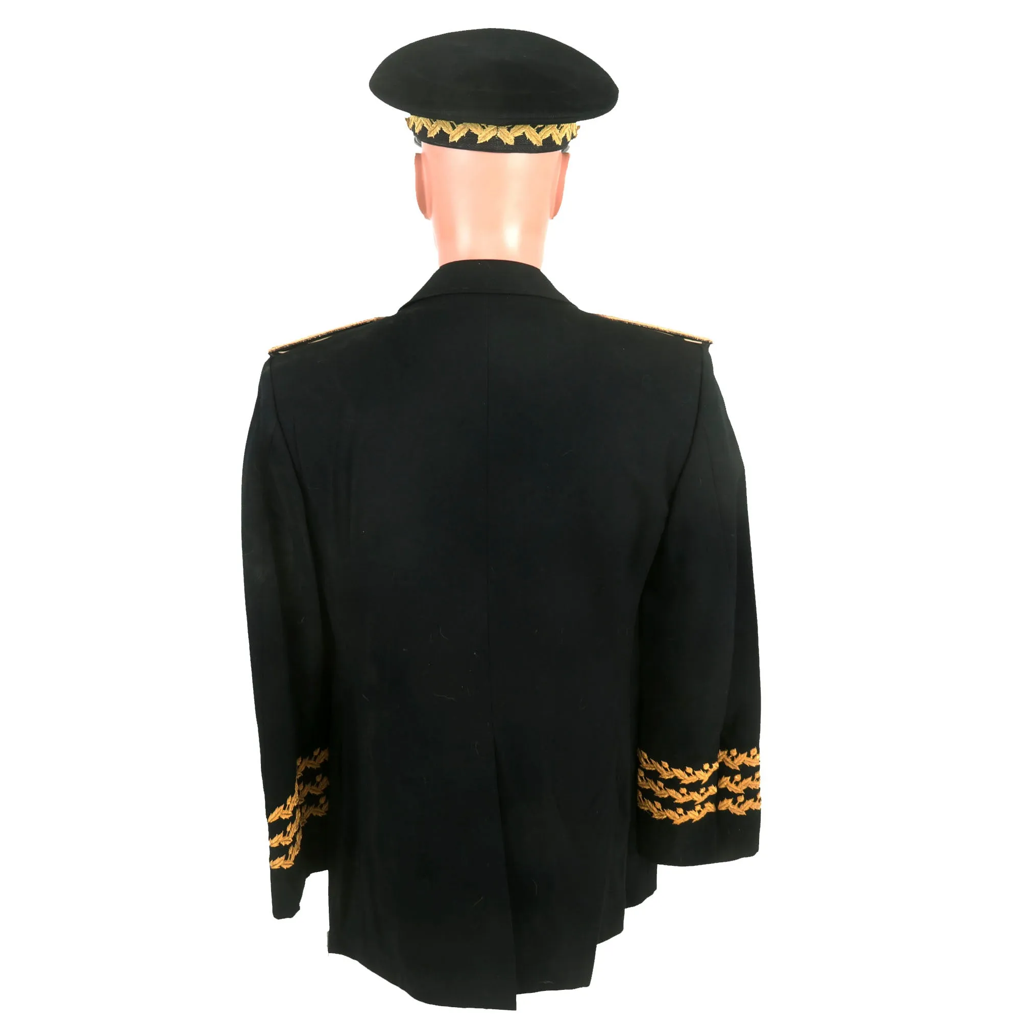 Original Cold War Republic of Korea Army General Uniform Coat With Visor Cap - Jiang South Korean